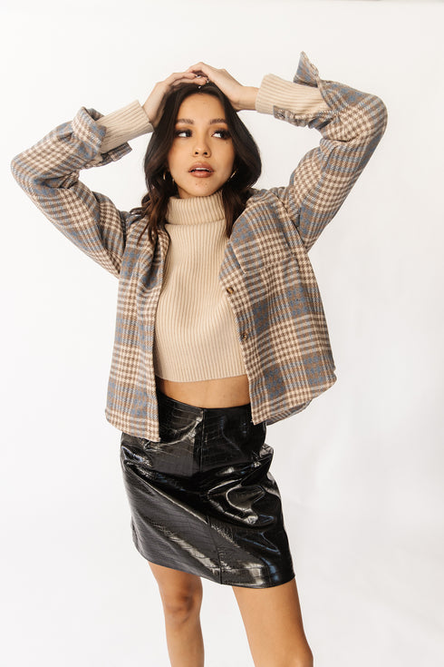 Glow Up Sweater // Tan